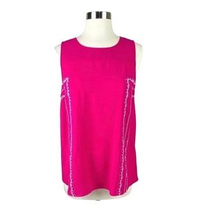 Pixley x Stitch Fix Boden Embroidered Blouse